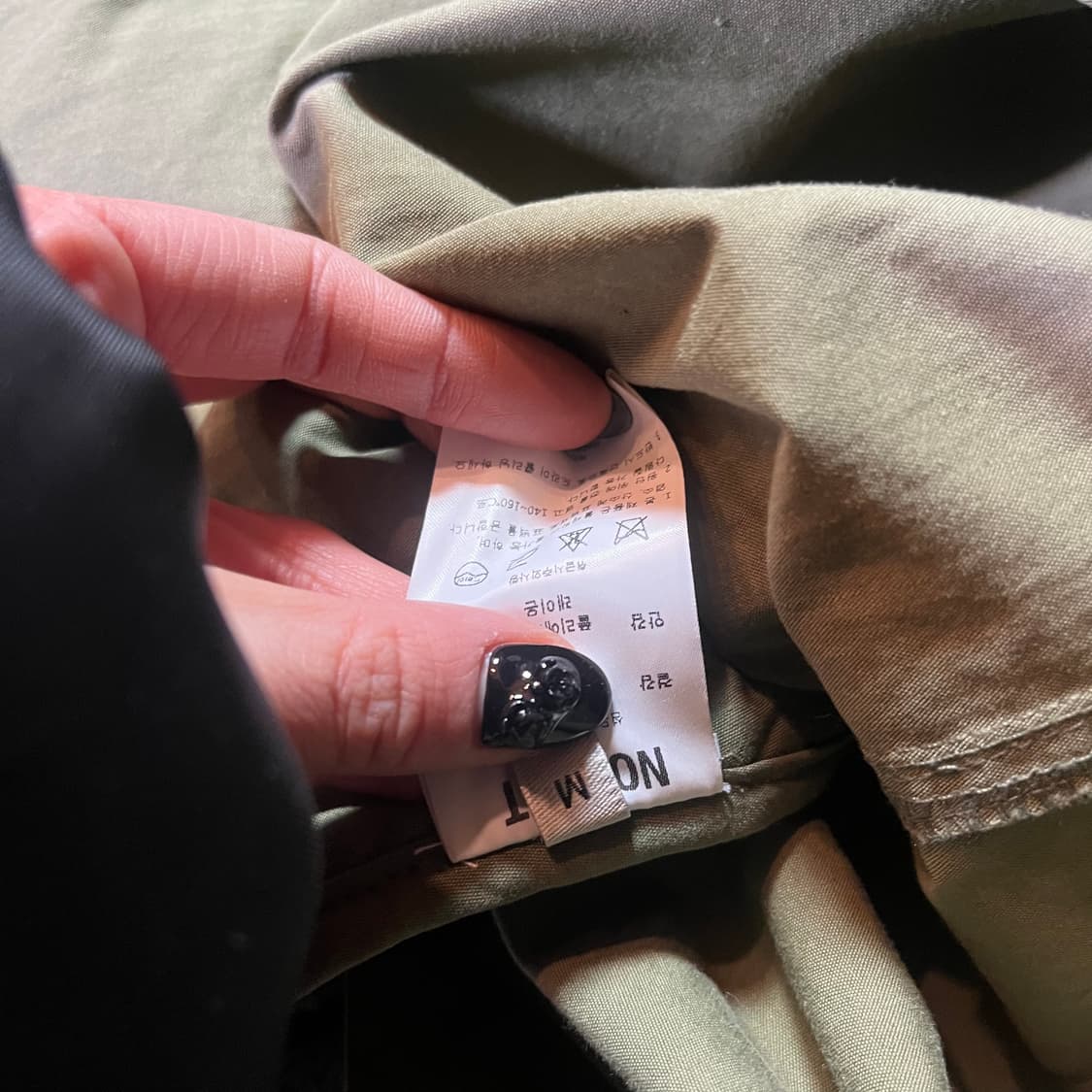 노앙 커브드 더블 트렌치 코트 상품이미지6