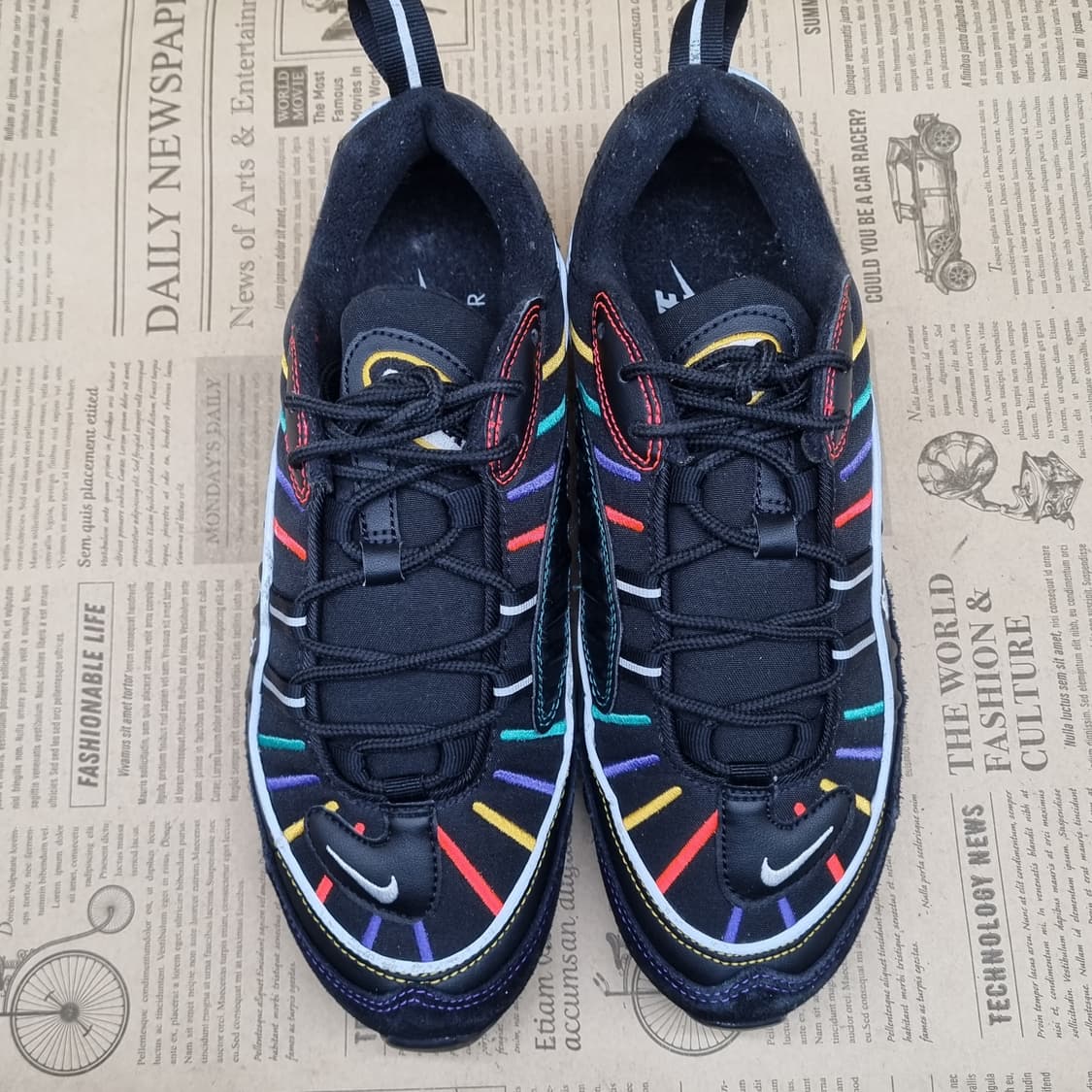 나이키 에어맥스 98 레인보우 운동화 250 상품이미지2