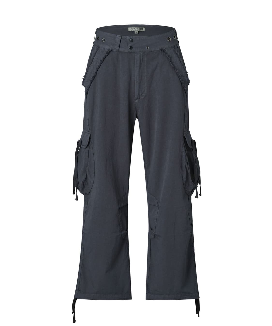 코이세이오 RAW EDGE POCKET PANTS CHARCOAL 상품이미지1