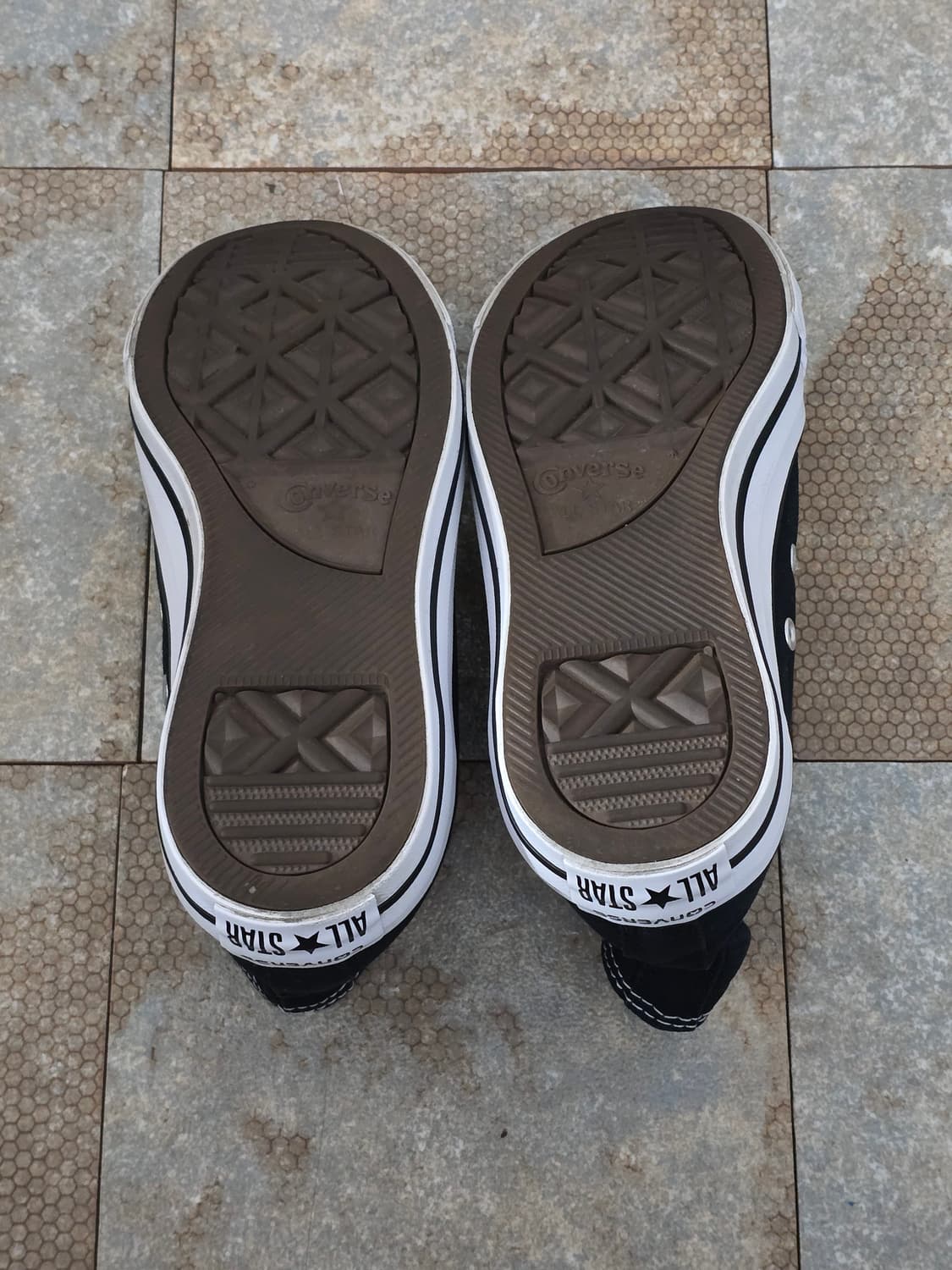 (245)컨버스 척테일러 올스타 하이 검흰 상품이미지10