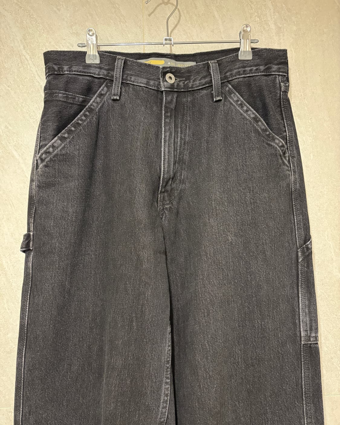 (30x32) 리바이스 실버탭 배기 카펜터 팬츠 흑청 상품이미지2