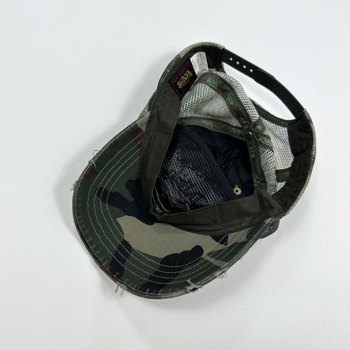 본더치 OG y2k 카모 메쉬캡 상품이미지4