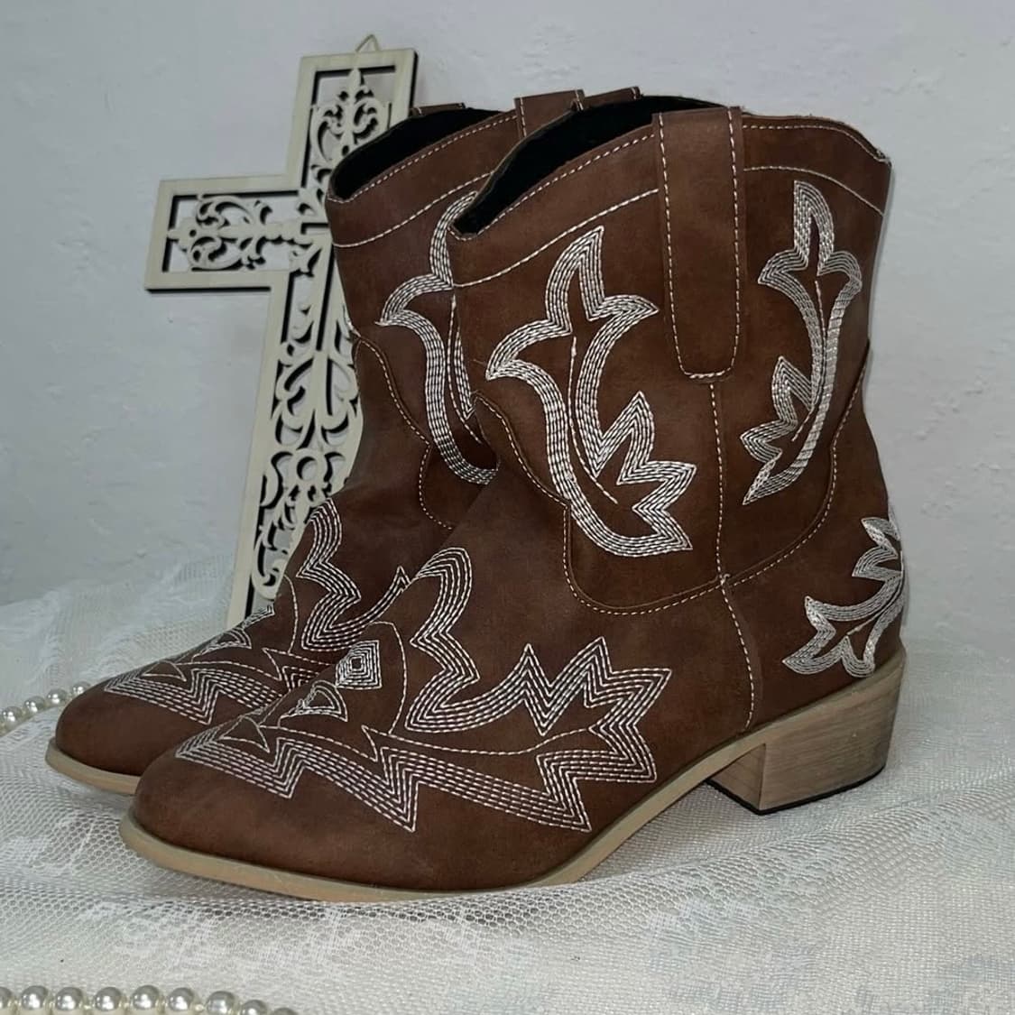 웨스턴 숏부츠 상품이미지4