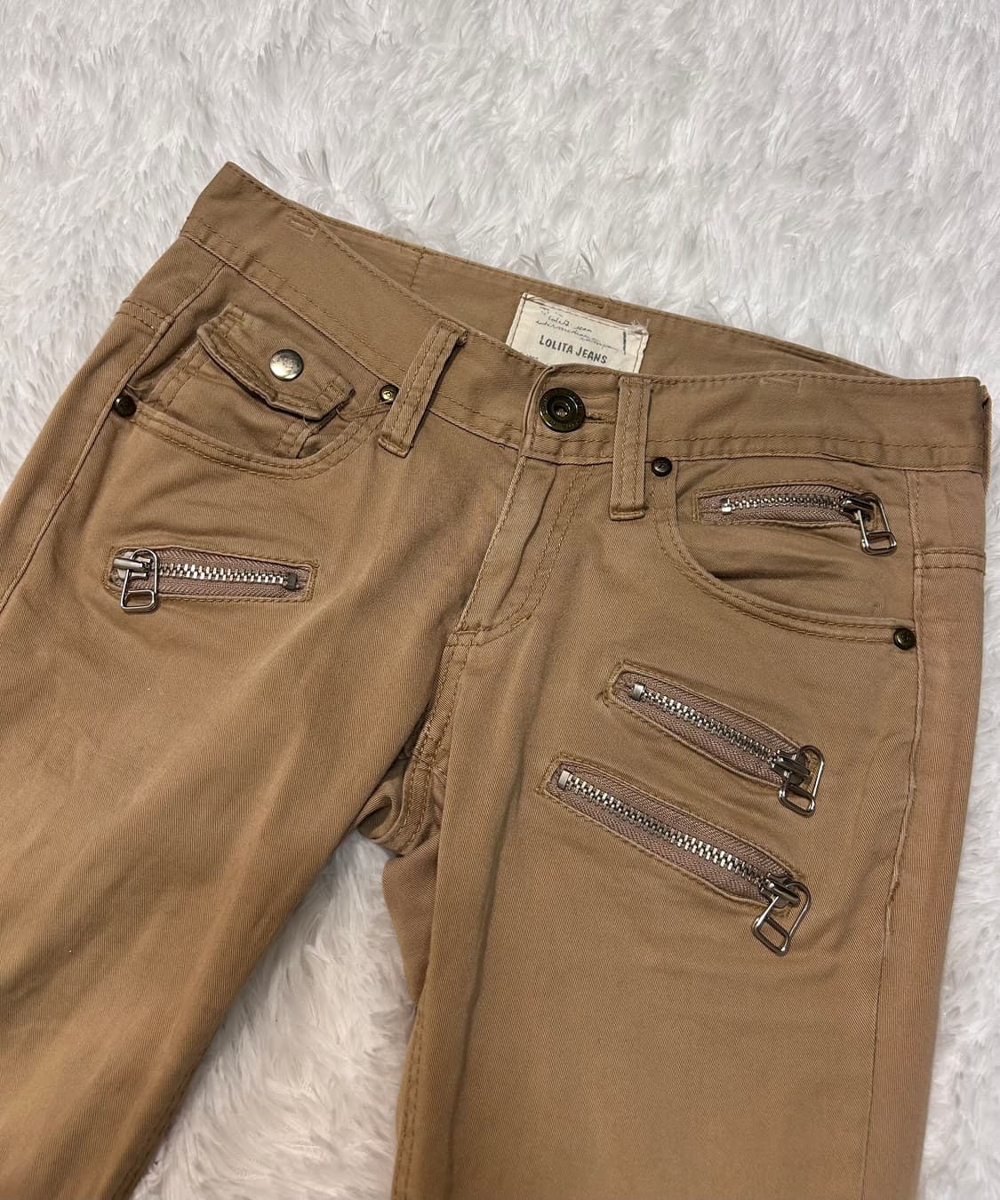 rolita jeans y2k zipper detailed pants 상품이미지2