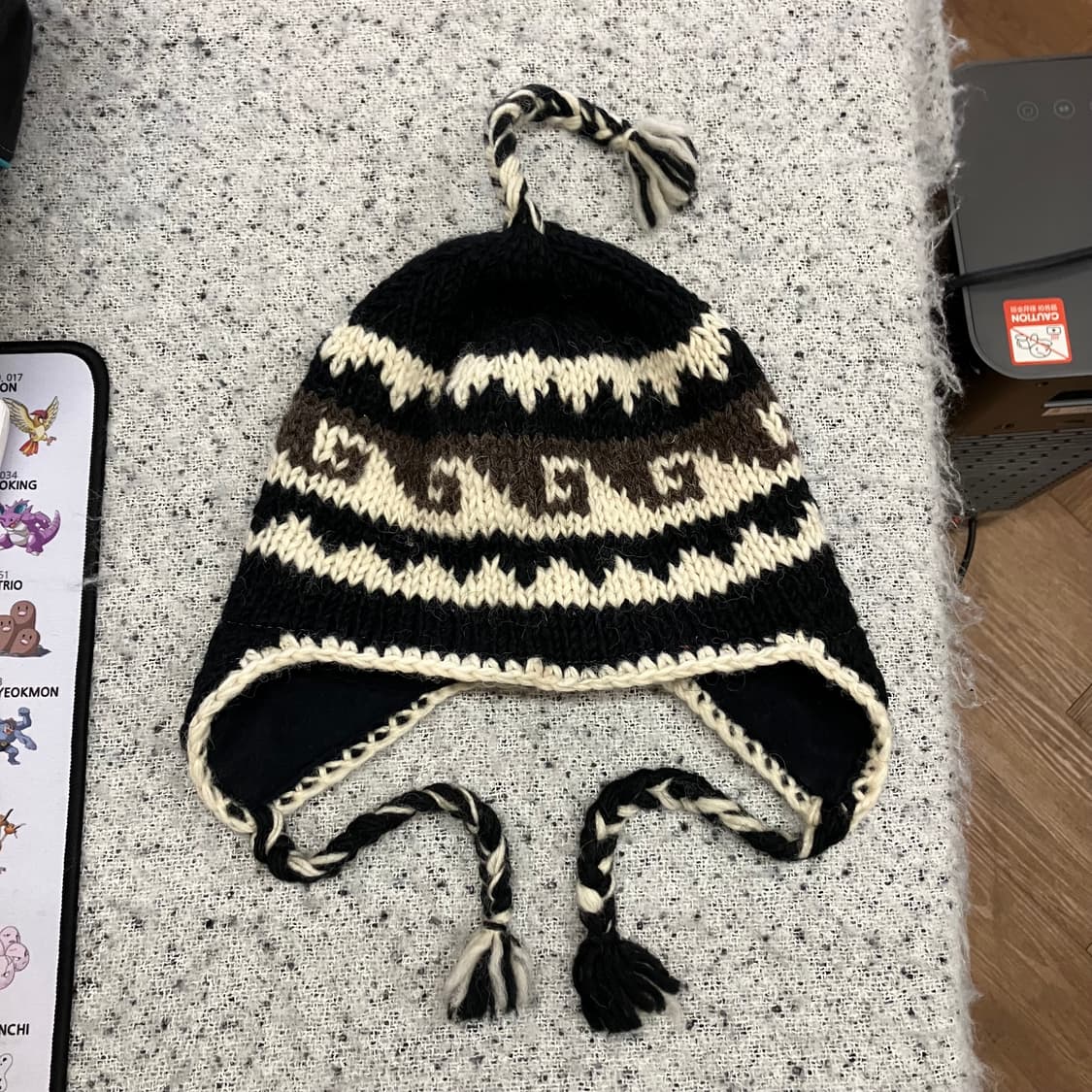 N169 빈티지 니트 비니 상품이미지2