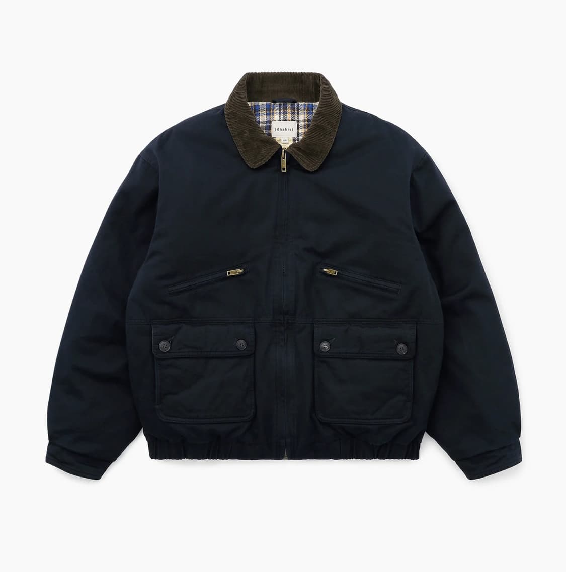 카키스 하버다운 자켓 네이비 M 상품이미지1