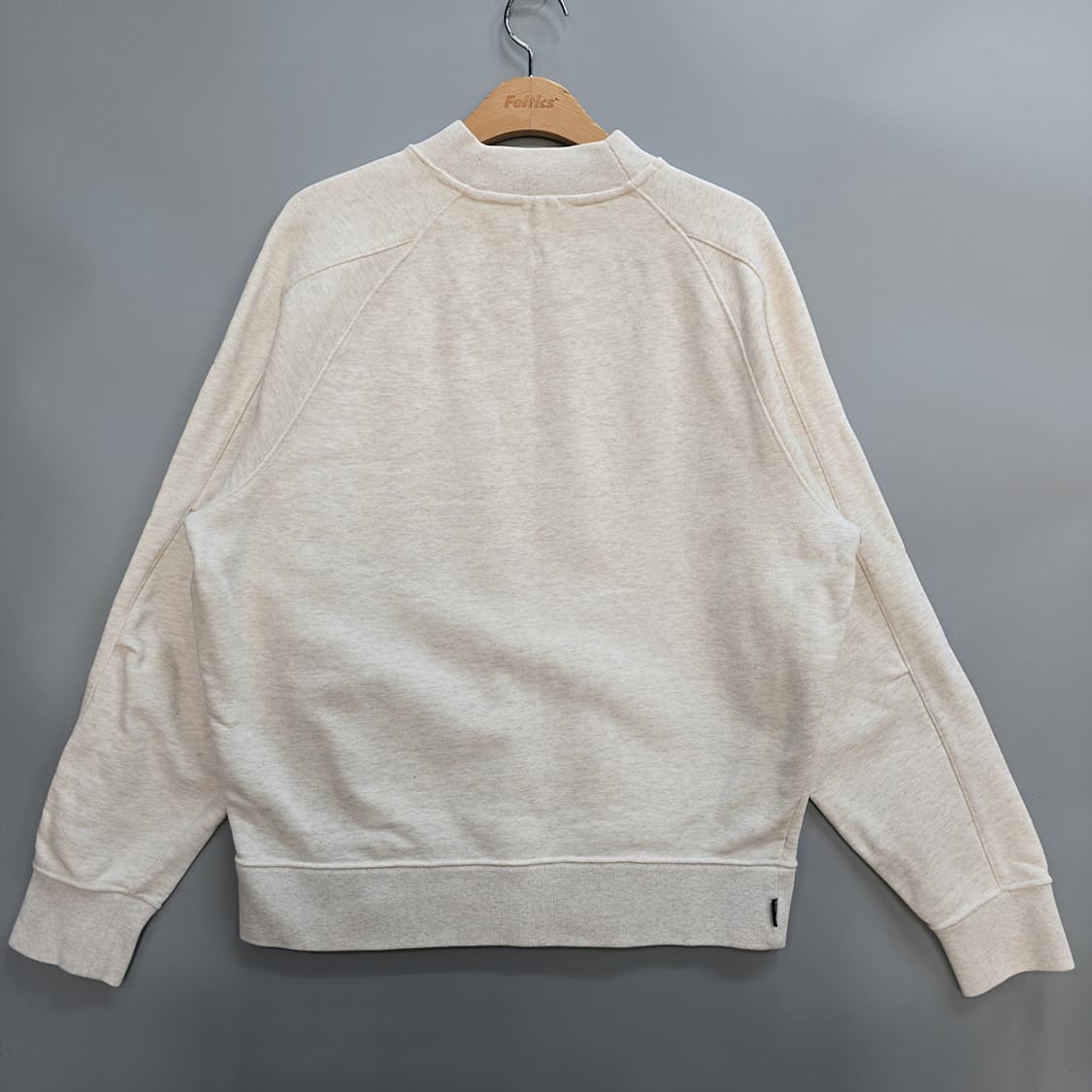 커버낫(COVERNAT) 로고 맨투맨 아이보리 100 상품이미지3