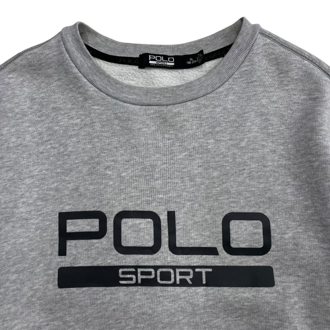 폴로 랄프로렌 스포츠 그레이 맨투맨 XL 상품이미지4