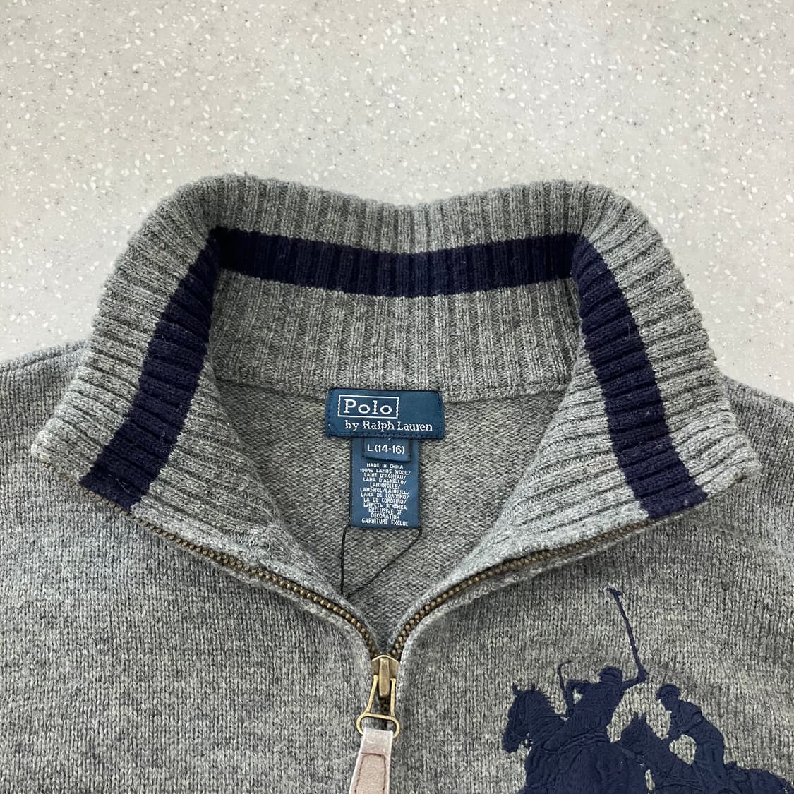 298 폴로 니트 집업 상품이미지6