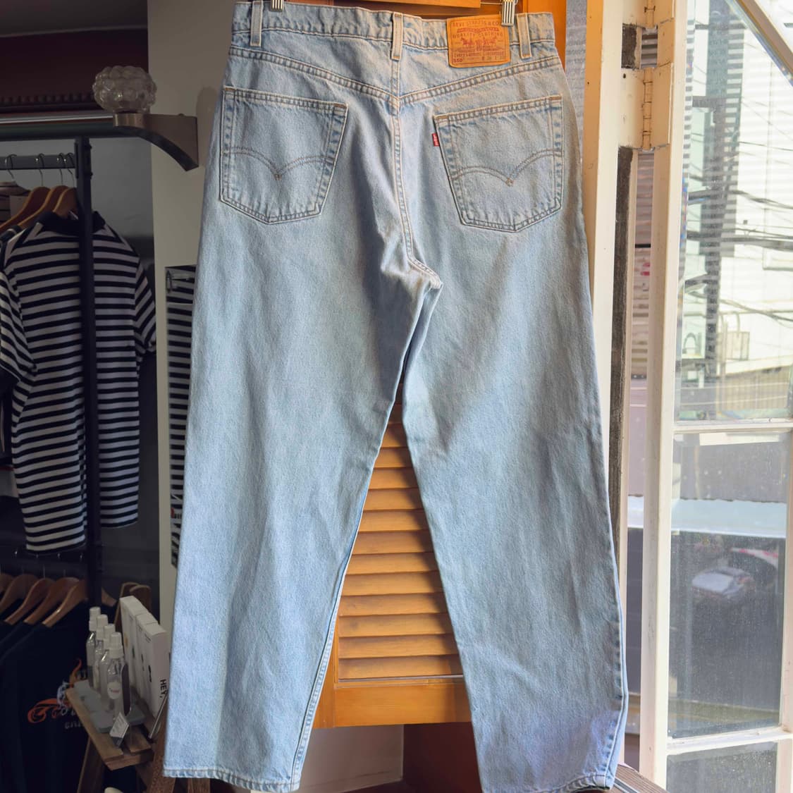 90s 리바이스 550 데님팬츠 W36 L30 상품이미지8