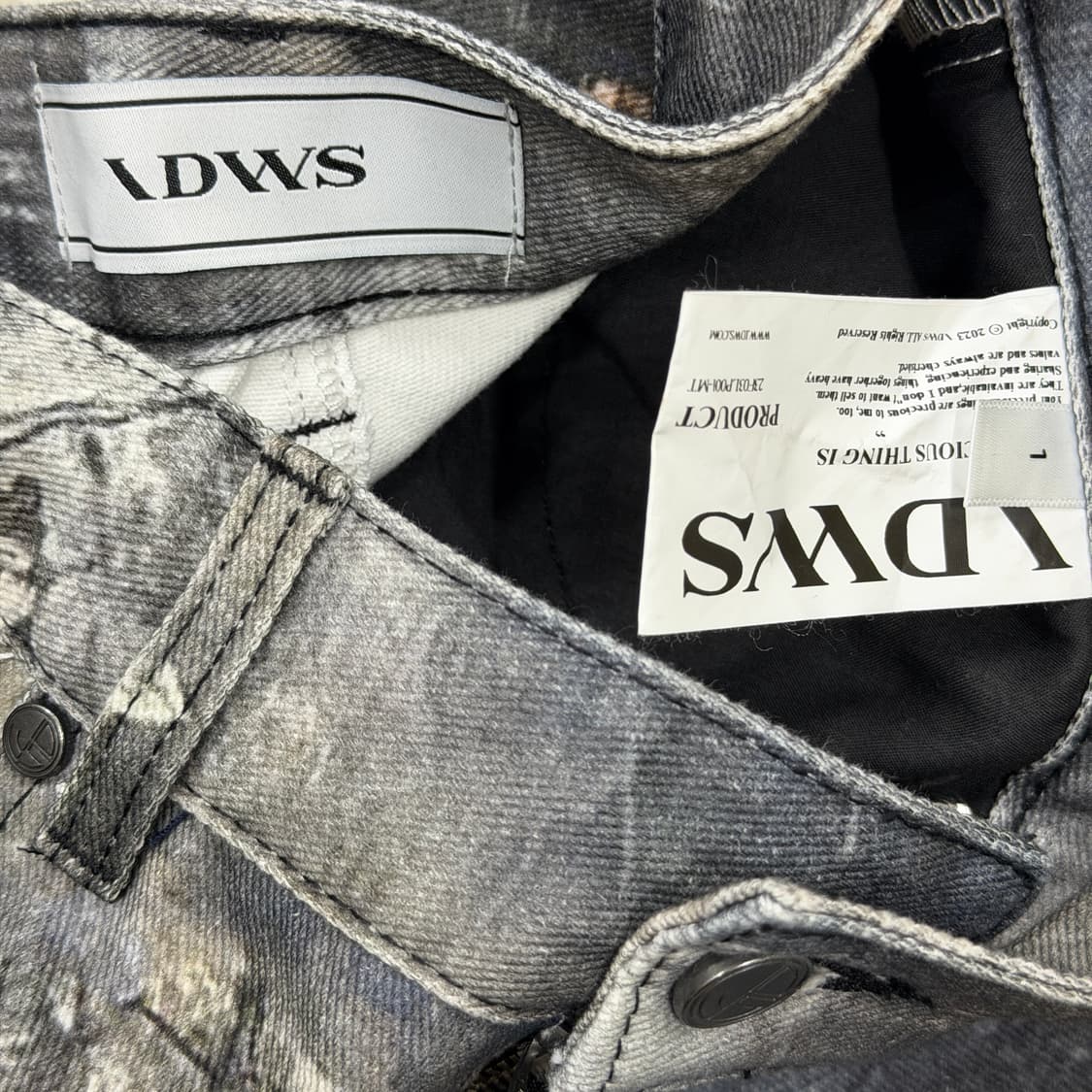 IDWS 아이돈워너셀 카모플라쥬 프린팅 카고팬츠 바지 1 상품이미지6