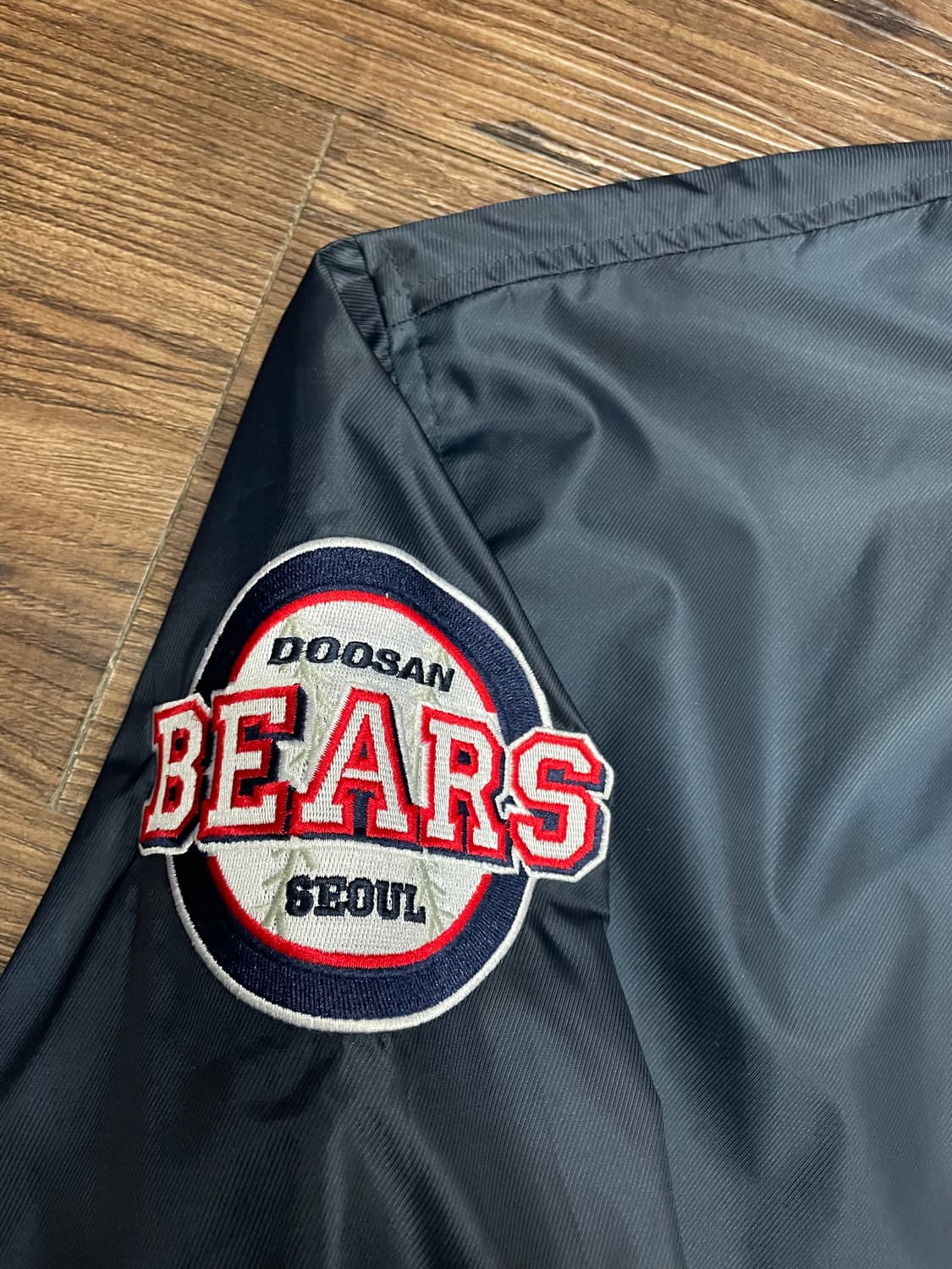 두산베어스 야구점퍼 자켓 네이비 상품이미지4