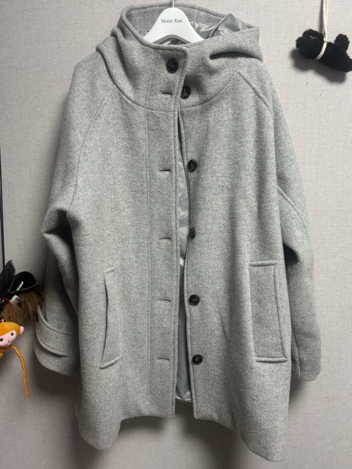 오피쉬 하프코트 그레이 상품이미지6