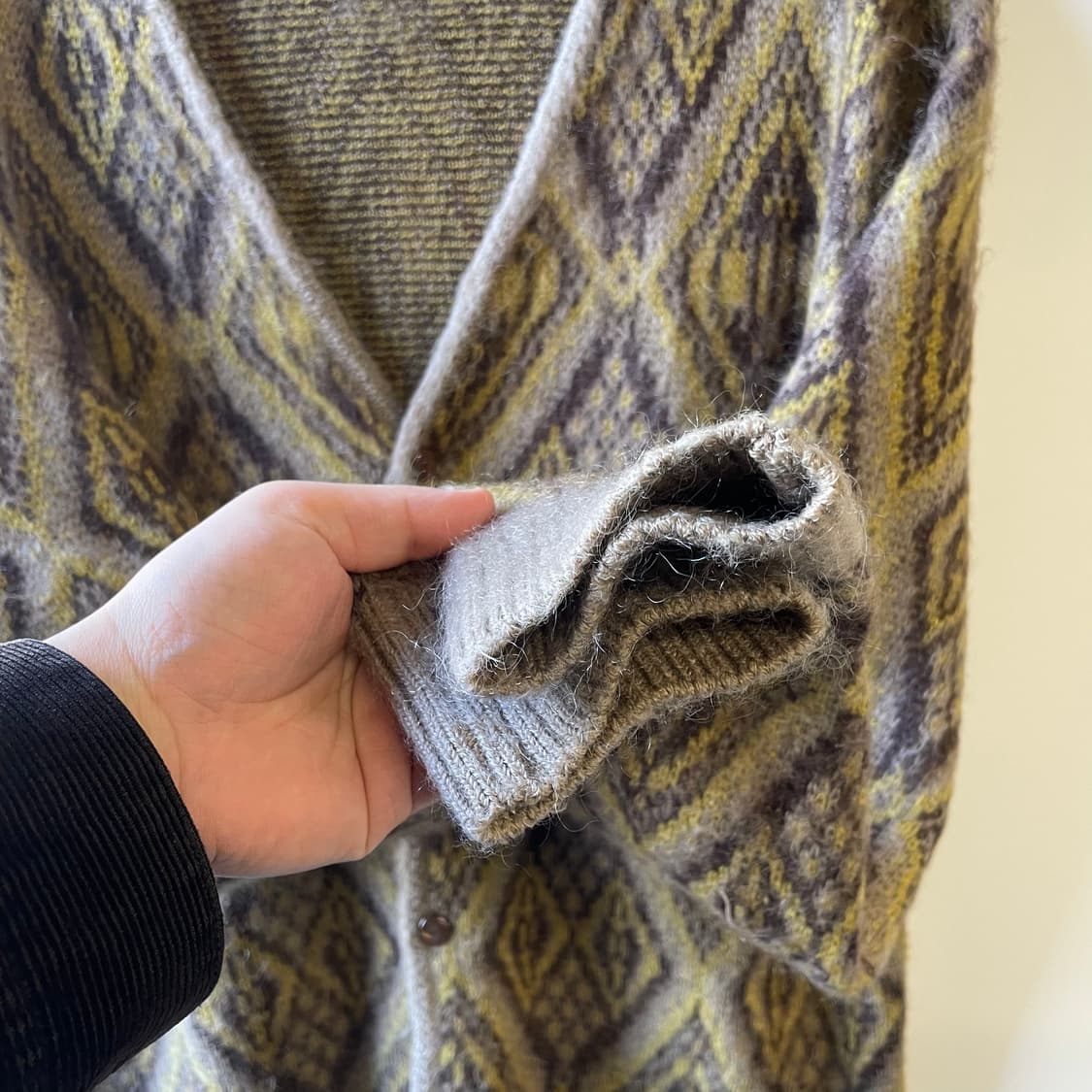 니들스 모헤어 가디건 상품이미지6