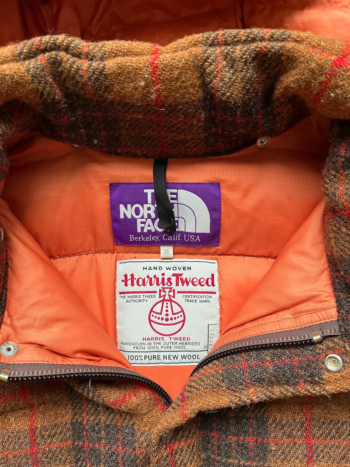 노스페이스 퍼플 라벨 x 해리스 트위드 다운 파카 (105) 상품이미지6