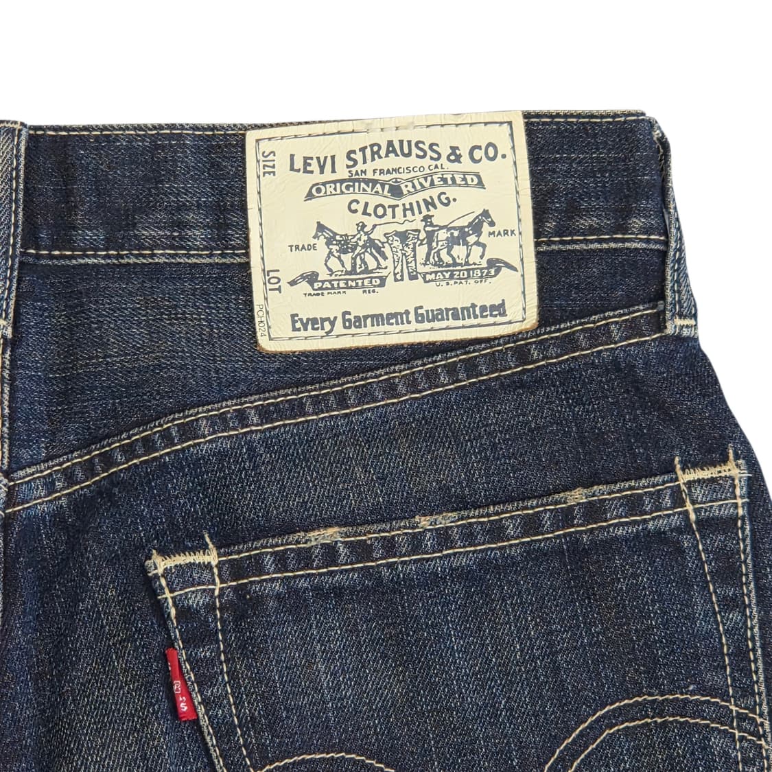 Levi's 리바이스 503 화이드패치 00s 빈티지 데님  상품이미지4