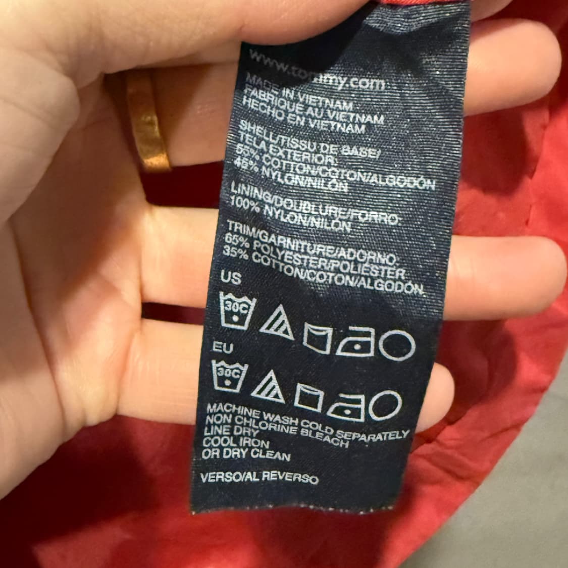 TOMMY HILFIGER 타미힐피거 필드자켓 멀티포켓 디테일 레 상품이미지8