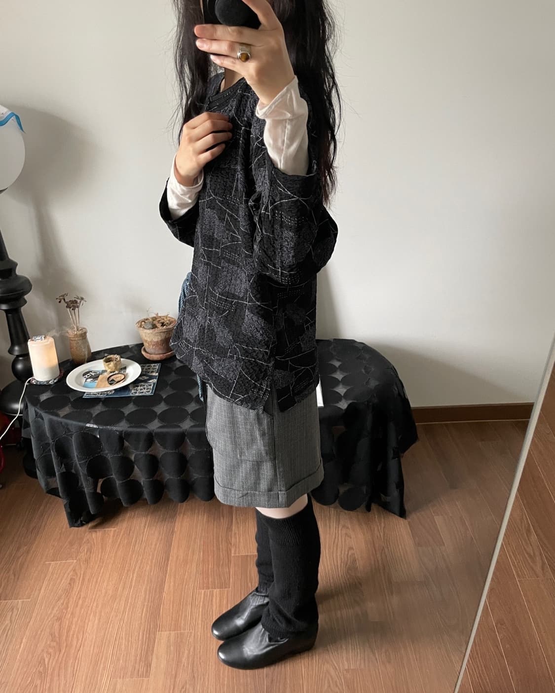 patterned top 상품이미지4