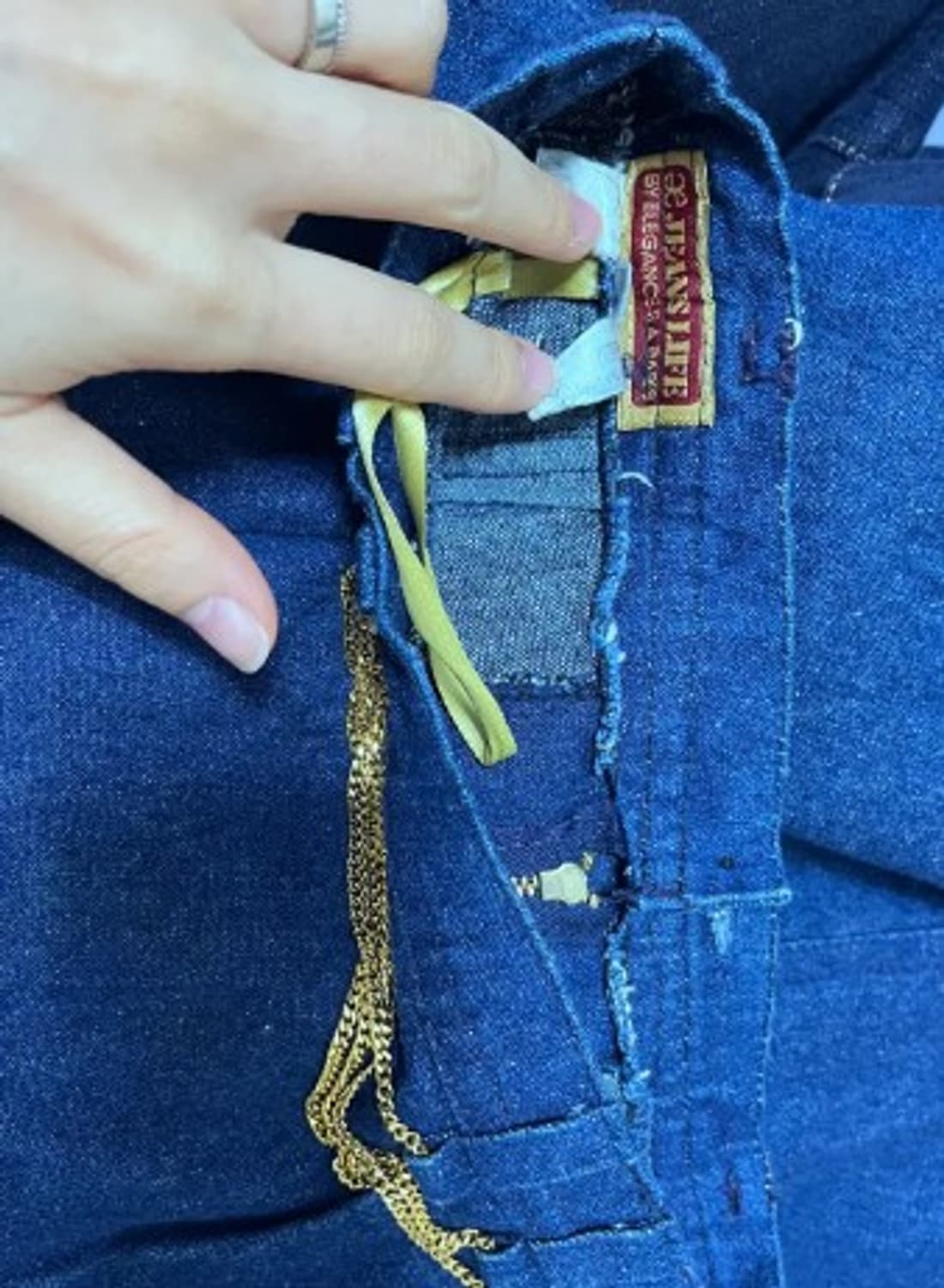 엘레강스 진스 라이프 여성 데님스커트 36사이즈 상품이미지6