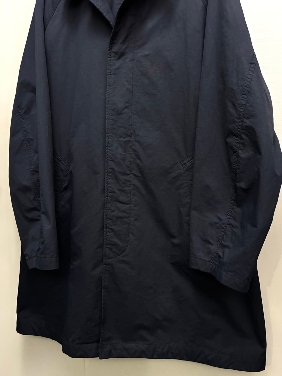 (52/110)헨리코튼 코튼 나일론 홀겹 베이직 맥코트 싱글코트 상품이미지3