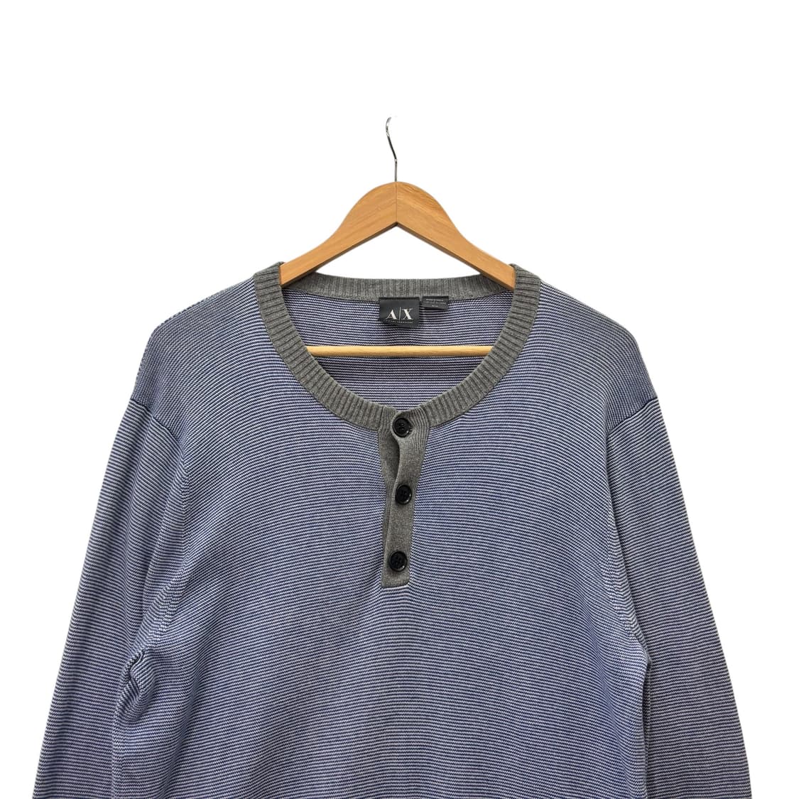 아르마니 익스체인지 헨리넥 니트 상품이미지2