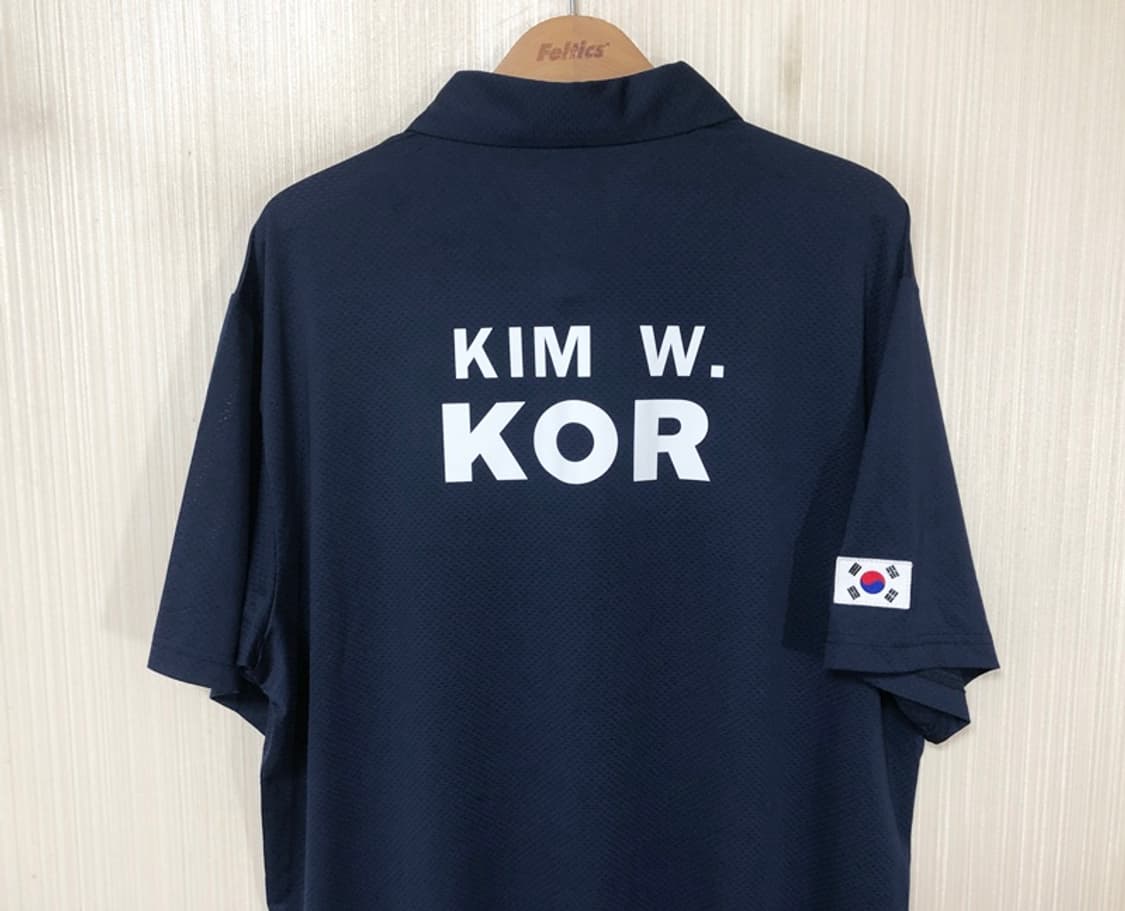 코오롱스포츠 대한민국 양궁국가대표 선수지급 시합용셔츠 115 김우진 상품이미지9