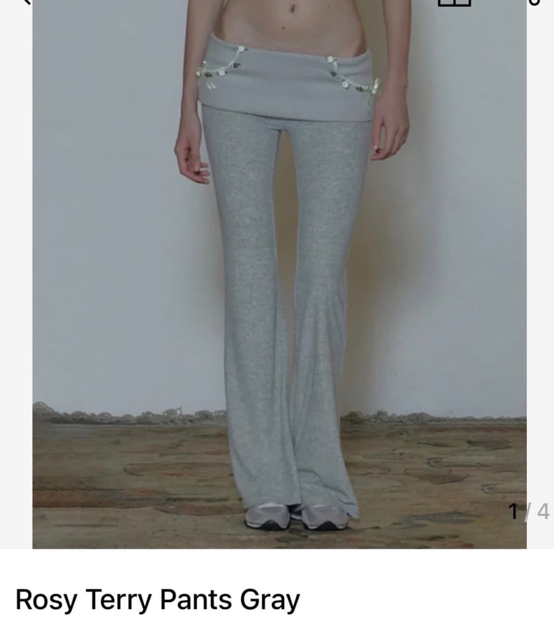 스컬프터 rosy terry Pants Gray(라지) 상품이미지1