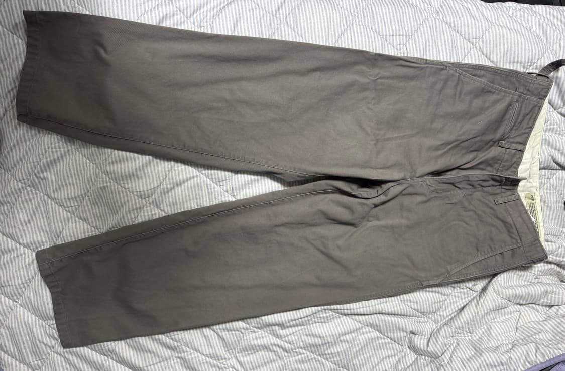 포터리 오피서 치노팬츠 시멘트 2사이즈 상품이미지2