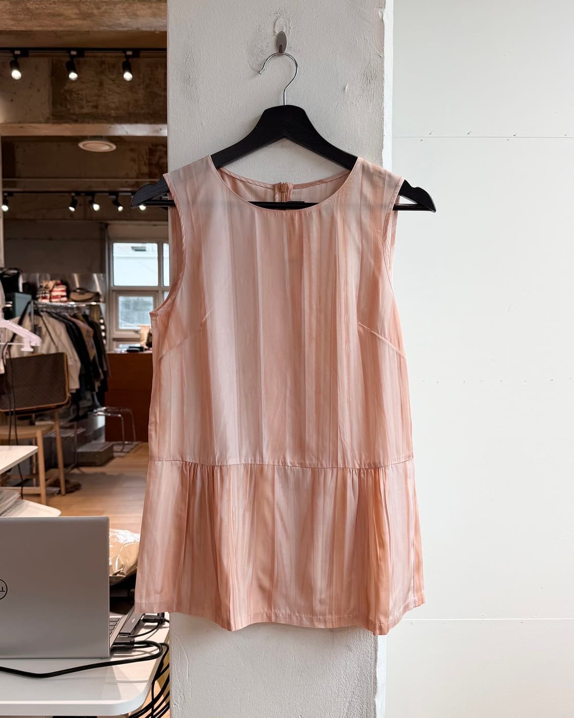 마르니 코랄 실크 프릴 슬리브리스  상품이미지2