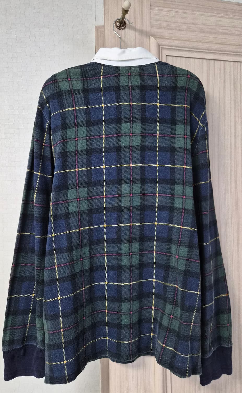 폴로 랄프로렌 체크 럭비 셔츠 긴팔 상품이미지4