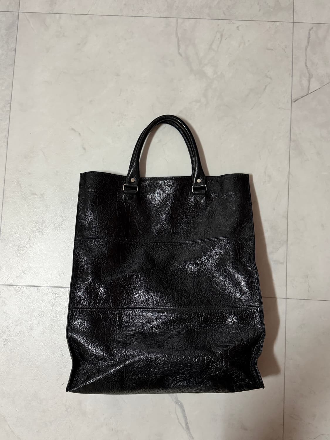 시스템옴므 소가죽 토트백 상품이미지1