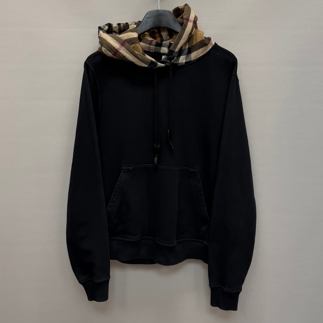 버버리 빈티지 체크 오버사이즈 후드티 ( 여성 오버핏 ) 상품이미지1