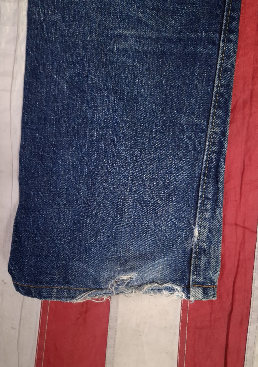 오리지날 일본판 드님 722 셀비지 데님진 상품이미지8