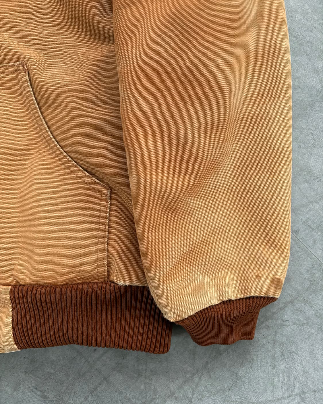 Carhartt 칼하트 베이지 덕 액티브 워크 자켓 상품이미지4
