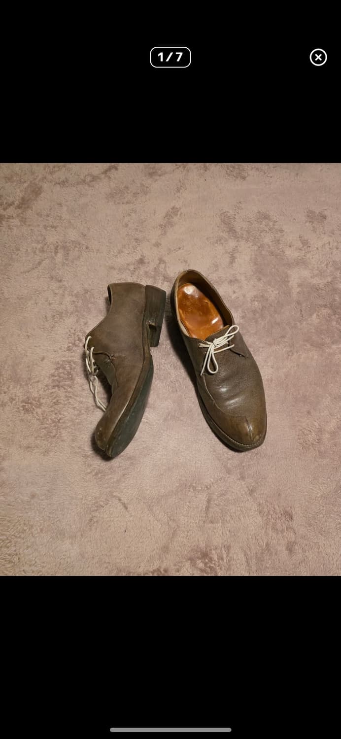 The viridi anne stich leather shoes 상품이미지1