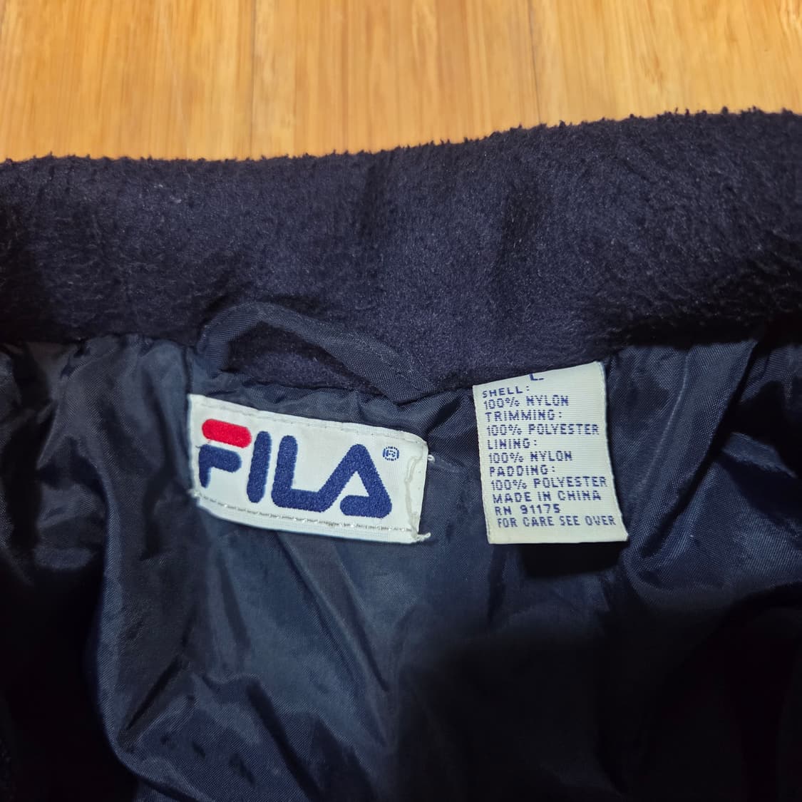 올드스쿨 필라 빅로고 아노락 점퍼 (실2XL)
 상품이미지6