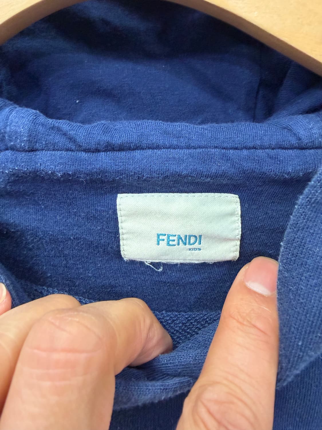 매장판정품) 펜디 키즈 컬러블록 후드티 10y 상품이미지6