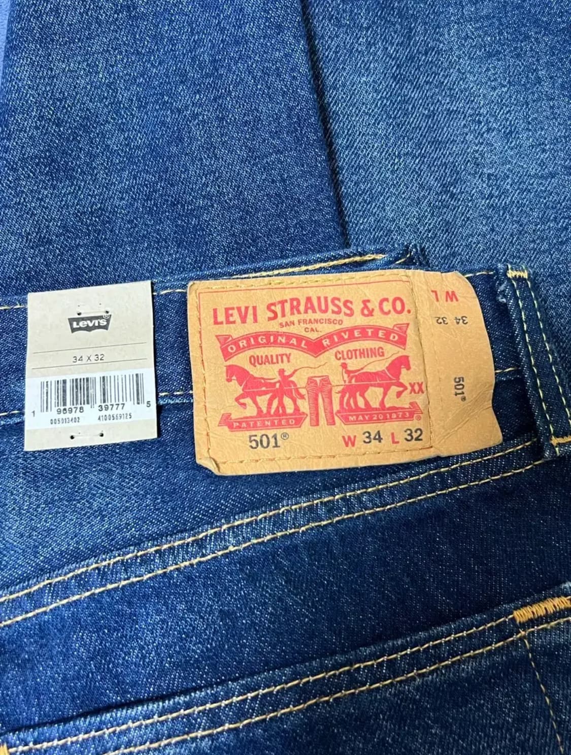 [34-32] 리바이스 501 청바지 (005013402) 상품이미지2