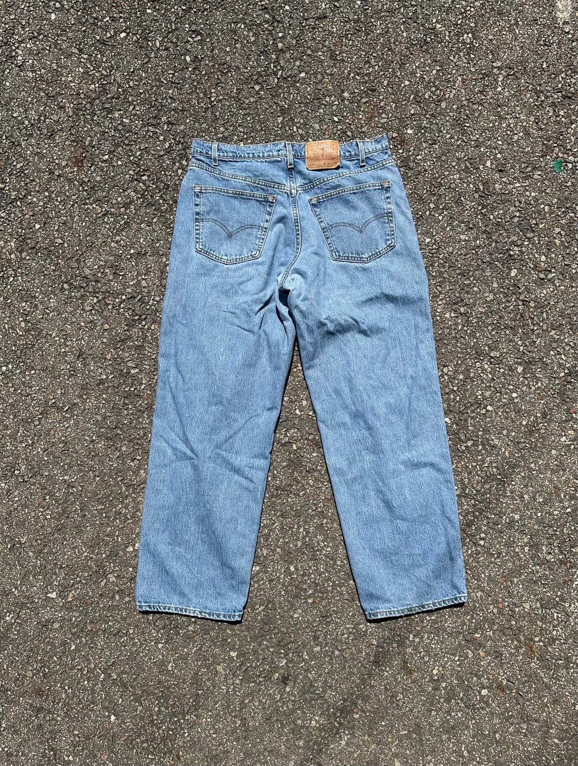 빈티지 90s 리바이스 567 데님 팬츠 상품이미지2