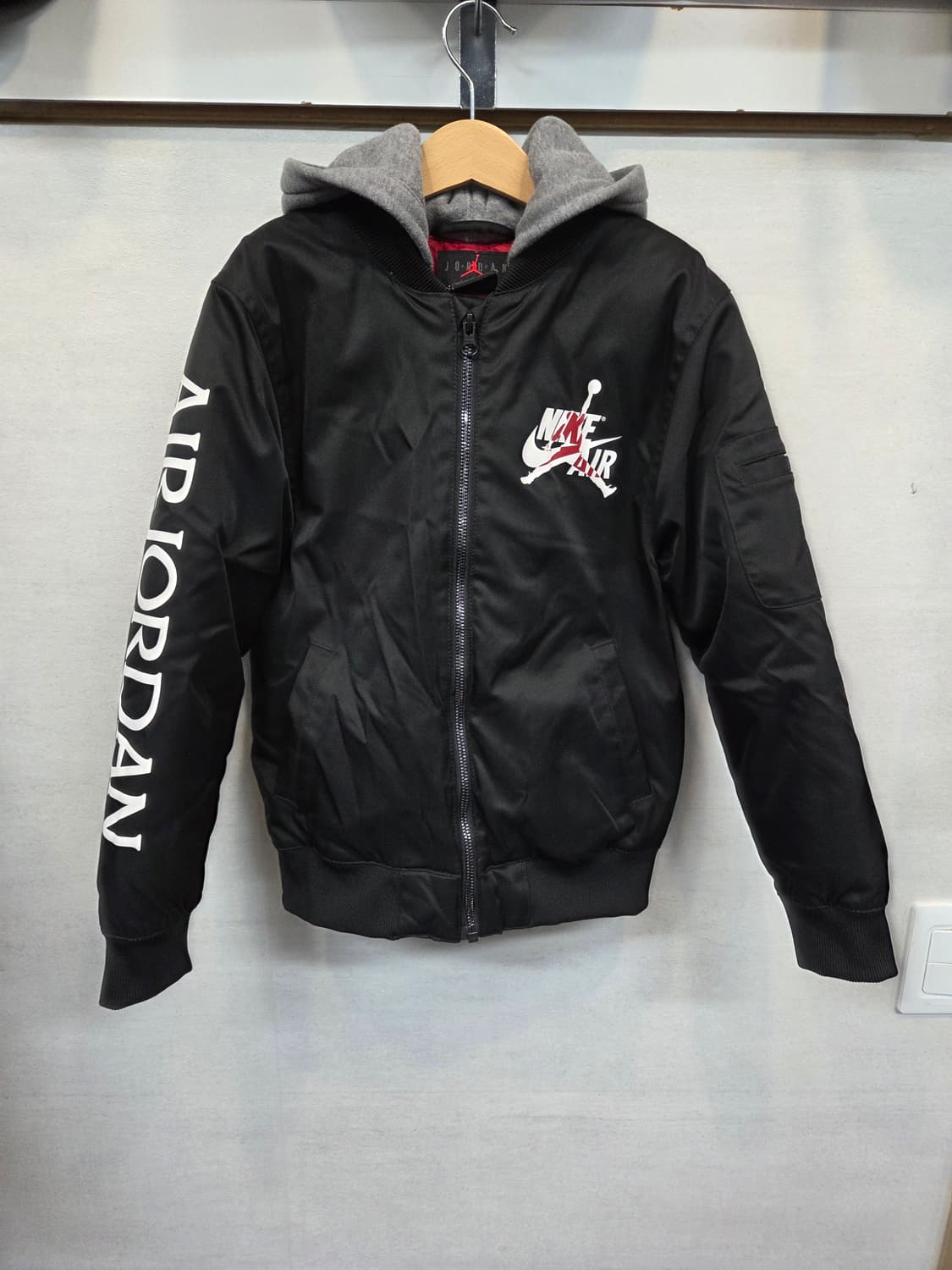 조던 점프맨 키즈 항공 패딩 후드자켓 10살 128-140 상품이미지1