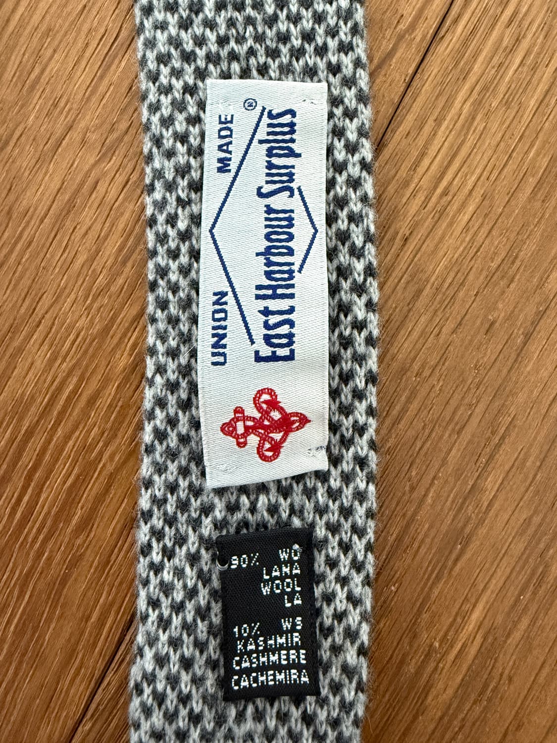 east harbour surplus 울+캐시미어 넥타이 상품이미지3