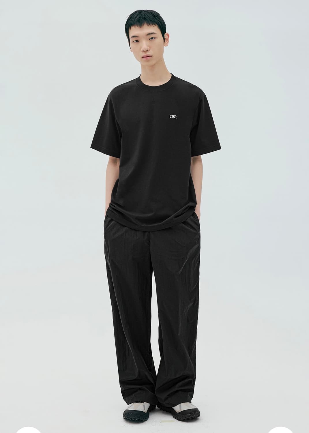 코드그라피 쿨 나일론 팬츠 블랙 L 상품이미지6