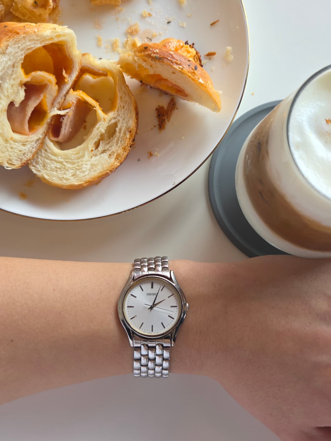 [희귀]90s 클레식 빈티지 세이코 드레스워치 V701-7A20 슬림 상품이미지4