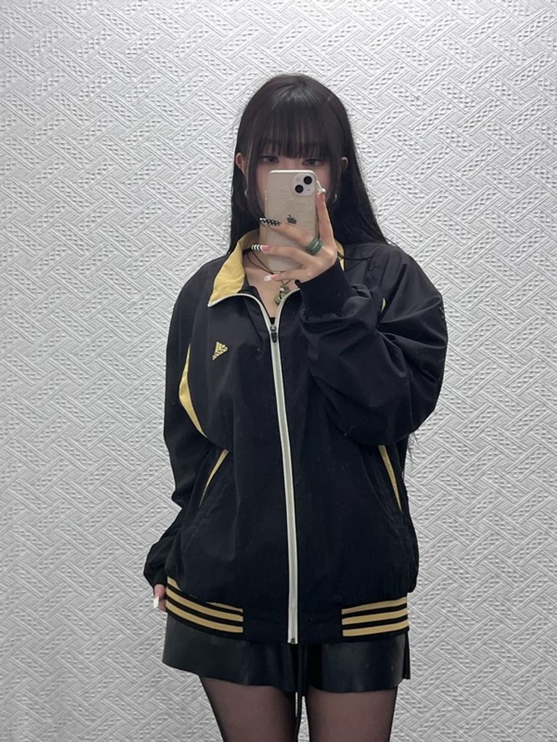 아디다스 올드스쿨 레트로 검골 바람막이 자켓 110 C10434 상품이미지2