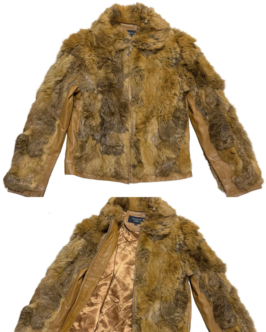 빈티지 리얼 레빗 퍼 양가죽 자켓 상품이미지4