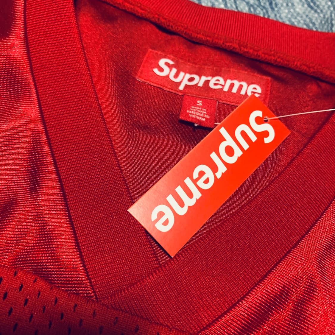 슈프림 25FW 본 풋볼 져지 S 상품이미지3