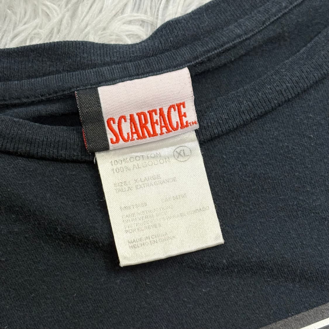 Scarface 토니몬타나 “The World Is Yours” 티셔츠 상품이미지3