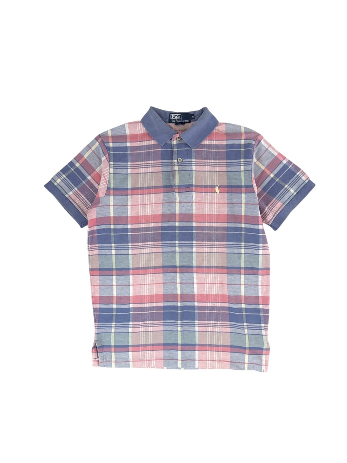 폴로 랄프로렌 체크 반팔카라티 (man s) 상품이미지1