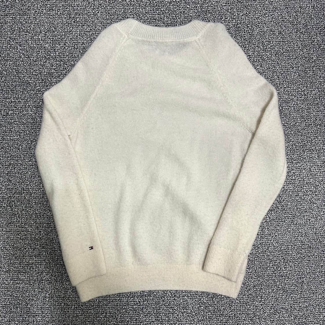 (95) 타미힐피거 아이보리 캐시미어 니트 상품이미지4