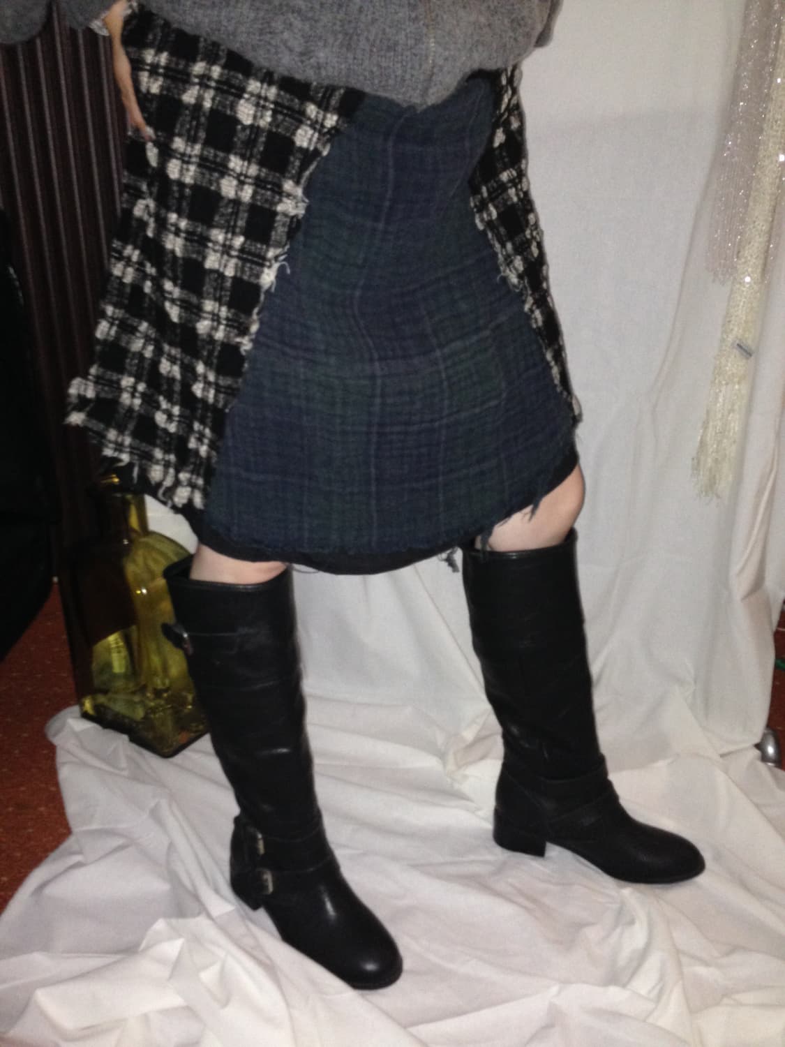 Matinkim cowskin boots 상품이미지5